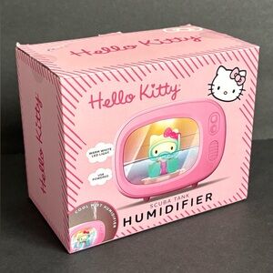 Sanrio Hello Kitty Pink Scuba Tank Cool Mist Humidifier with LED Light OPEN BOX